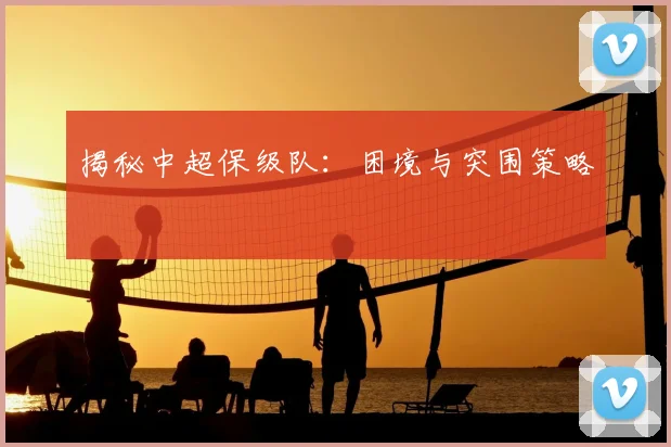 揭秘中超保级队:困境与突围策略