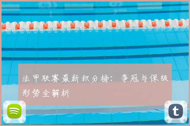 法甲联赛最新积分榜：争冠与保级形势全解析